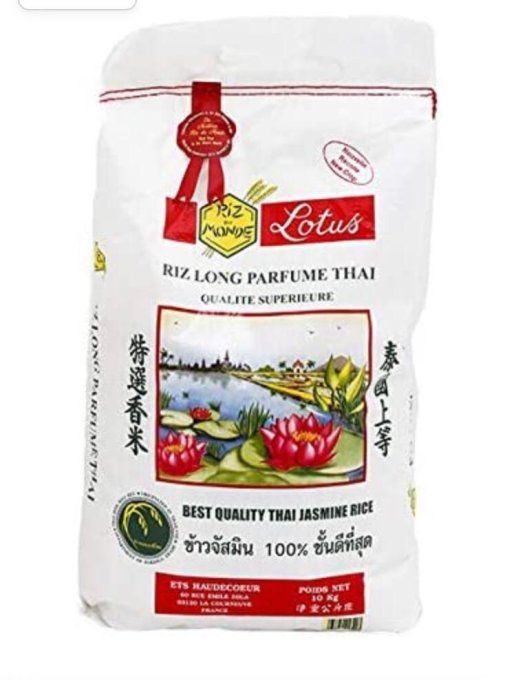 SAC DE RIZ - PERLE D'ASIE